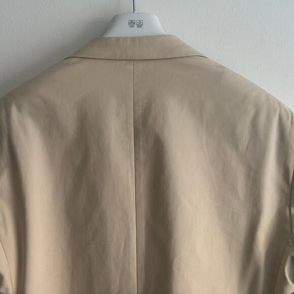 $5000 Loro Piana 3 Roll 2 Beige/ Cream Cotton Sport Coat/ Blazer/ Jacket - 44 - Picture 12 of 16